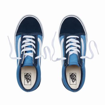 Detske Tenisky Vans Old Skool (4-8 years) Námornícka Modrá/Biele VA31NSCQA